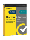 Norton 360 Deluxe with LifeLock Select 1-Year / 5-Device – USA (Digital License)